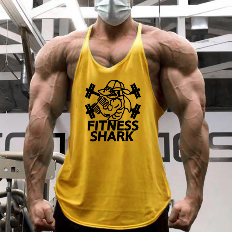 Tank Top Muscle - Camiseta Sem Mangas de Algodão para