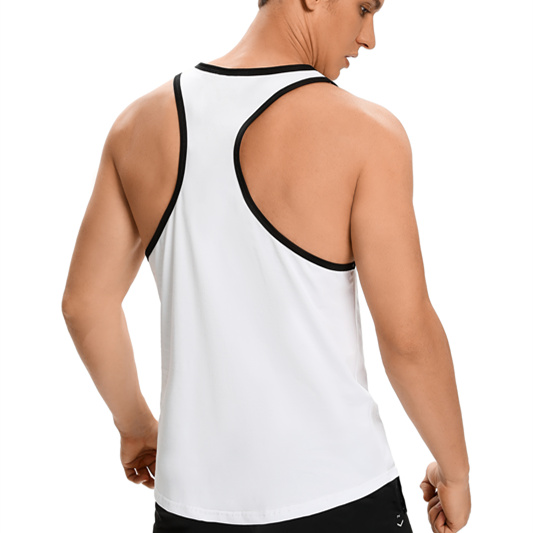 Tank Top Muscle - Camisa de tanque masculina atlético sem