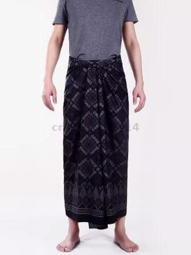 Sarong Men Wrap - Sarong Unissex Longyi Lungi Batik Saia
