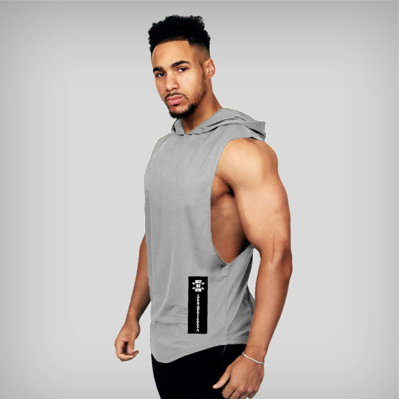 Ginásio roupas com capuz verão - Tank Top Muscle avaliação e preço