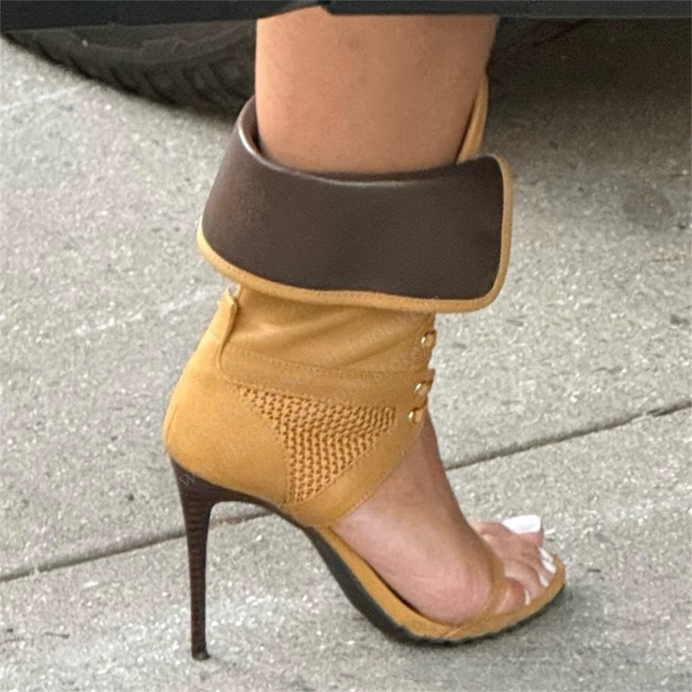 Sandálias Femininas de Salto A - Casual Sandal Leather avaliação e preço